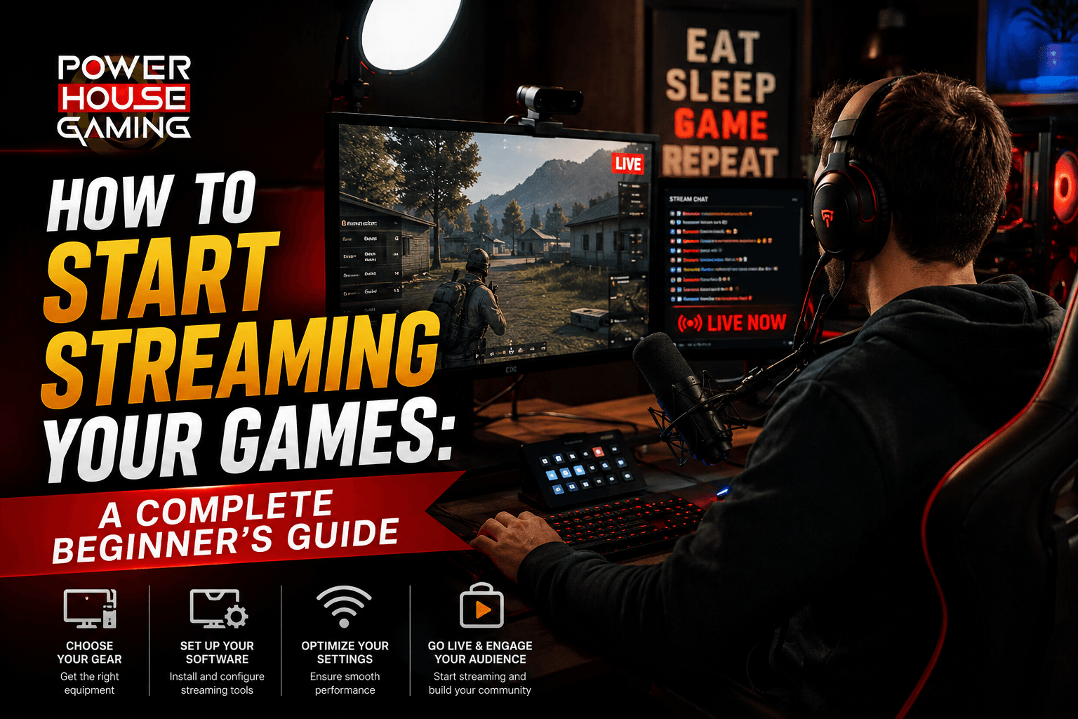 How to Start Streaming Your Games