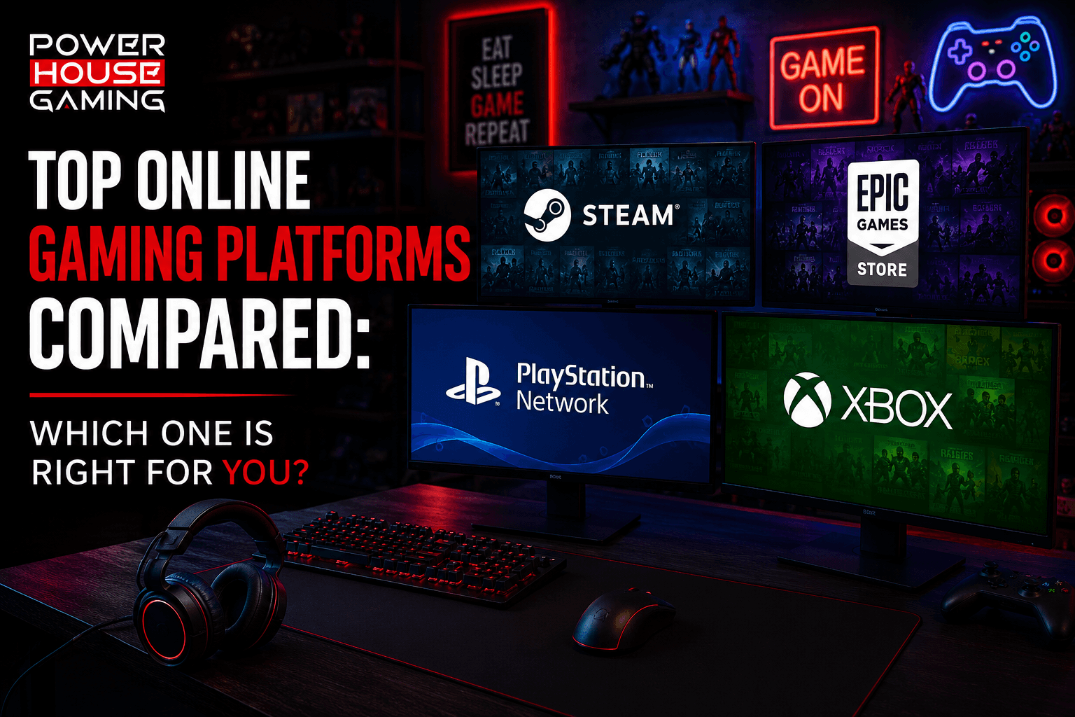 Best Online Gaming Platforms Compared